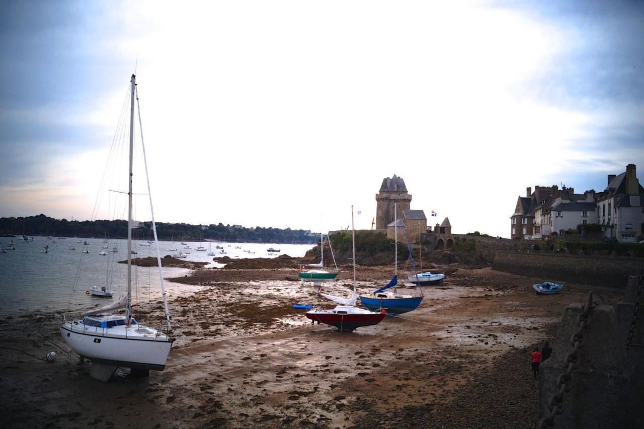Le Nautilus, Saint Malo, Les Bas Sablons Appartement Buitenkant foto