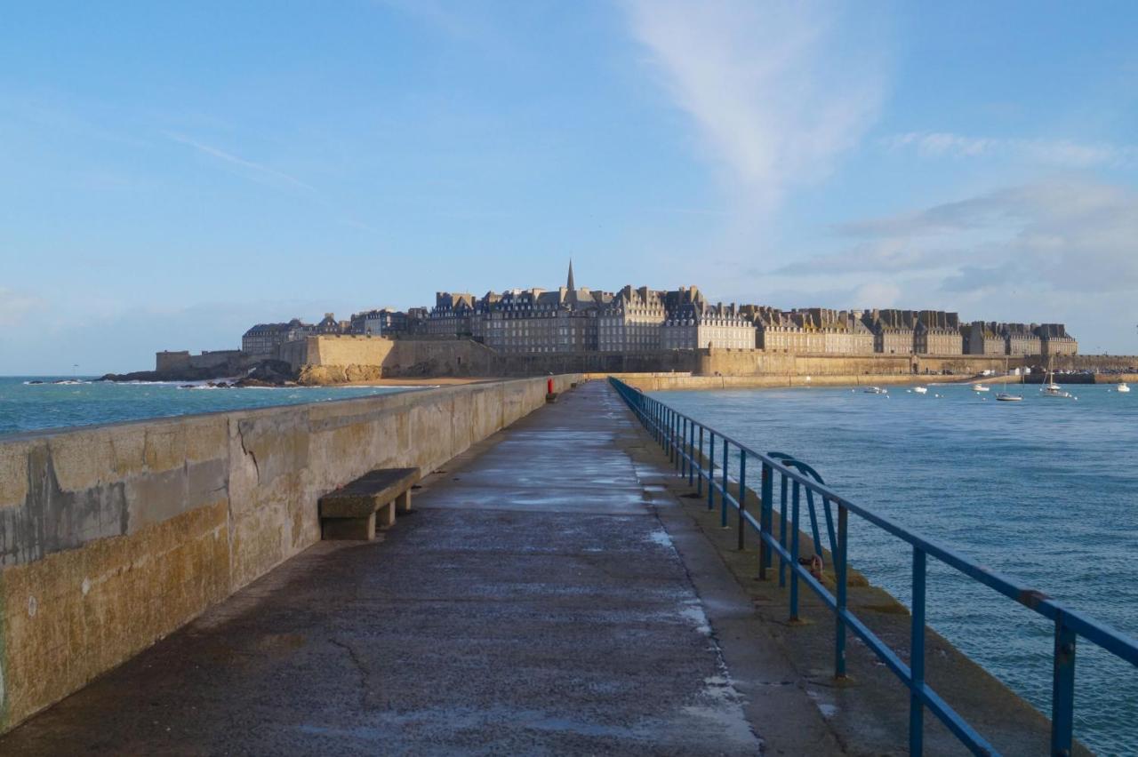 Le Nautilus, Saint Malo, Les Bas Sablons Appartement Buitenkant foto